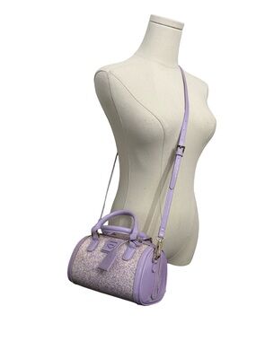 Jelly Bunny Lavender Mini Barrel Crossbody Bag